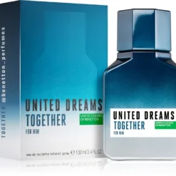 Benetton United Dreams For Him Together -Pas Cher Luxe Arome Magasin benetton united dreams for him together eau de toilette pour homme 1