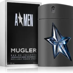 Mugler A*Men -Pas Cher Luxe Arome Magasin mugler amen eau de toilette rechargeable pour homme rubber flask